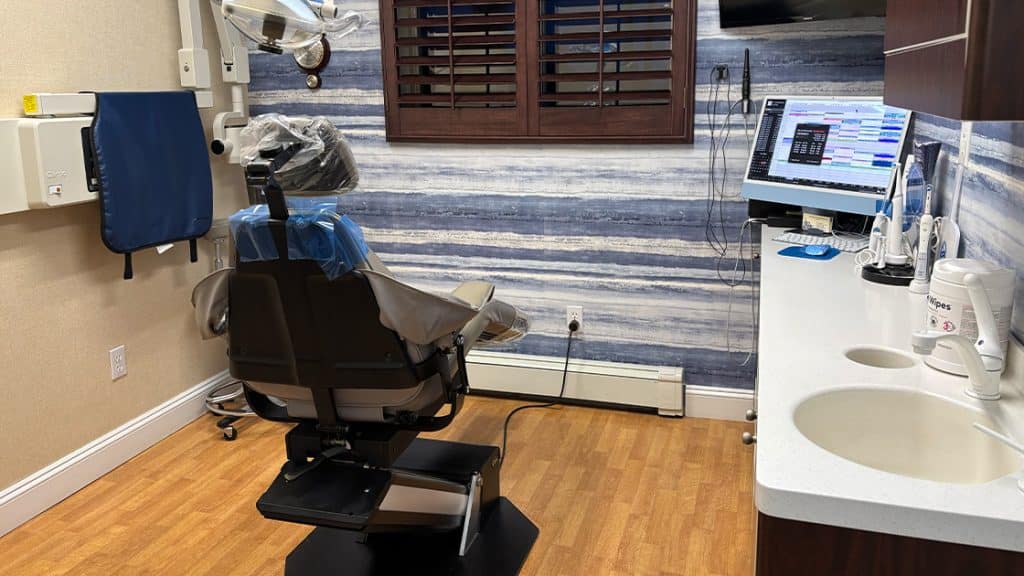 Exam room chair