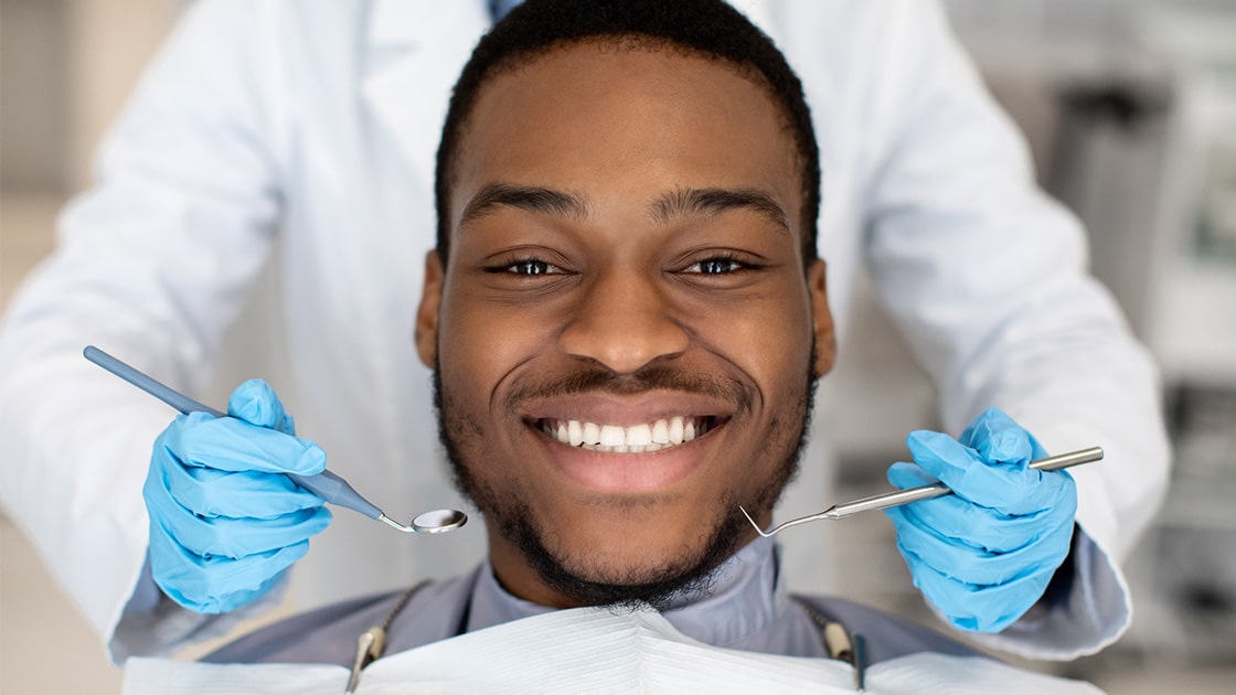 Man in procedure 
